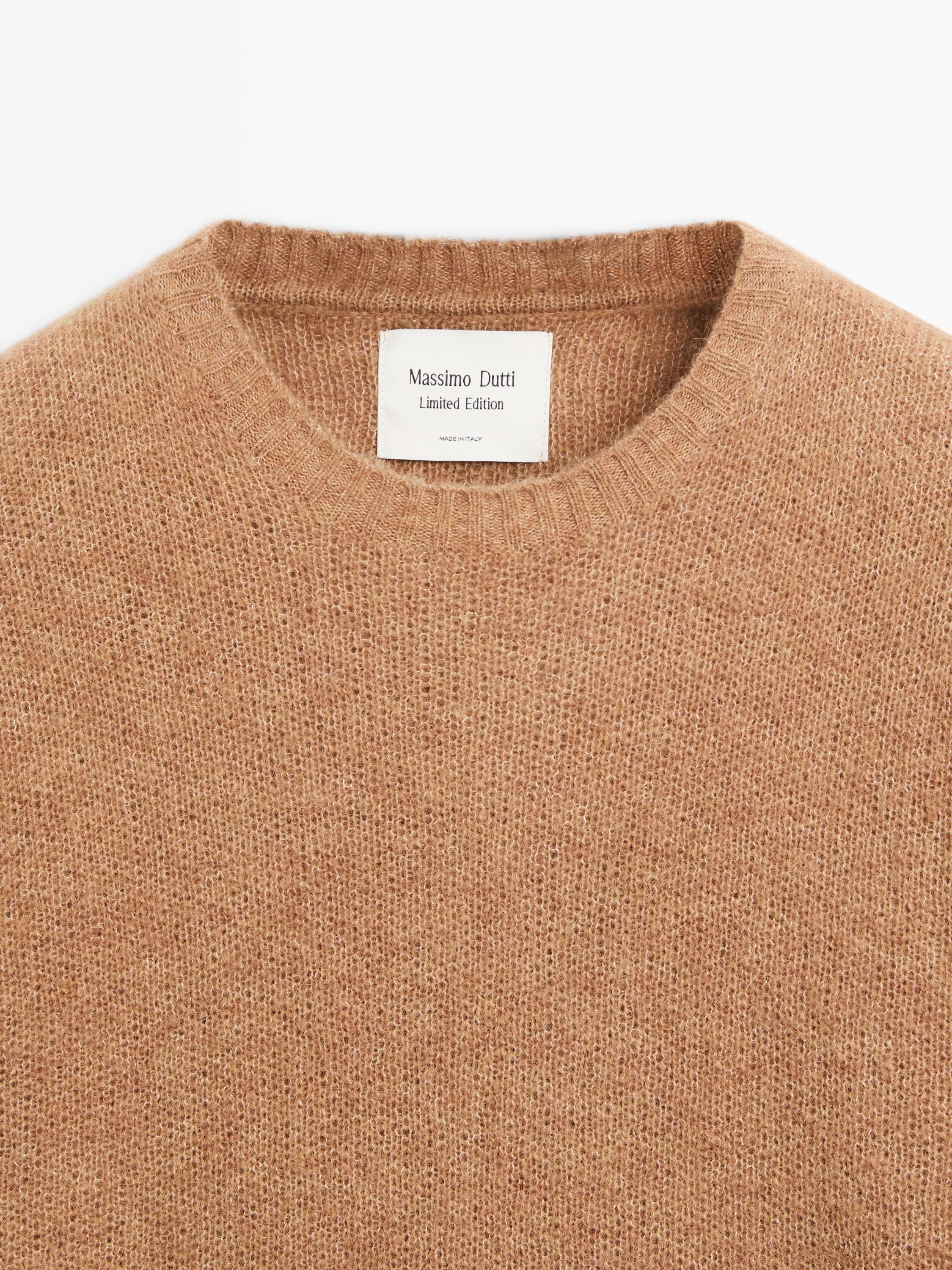 Knit alpaca blend sweater - LIMITED